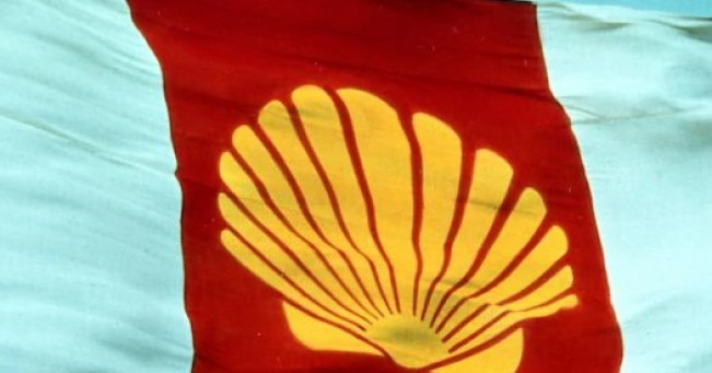 Bendera logo Shell global. (shell)